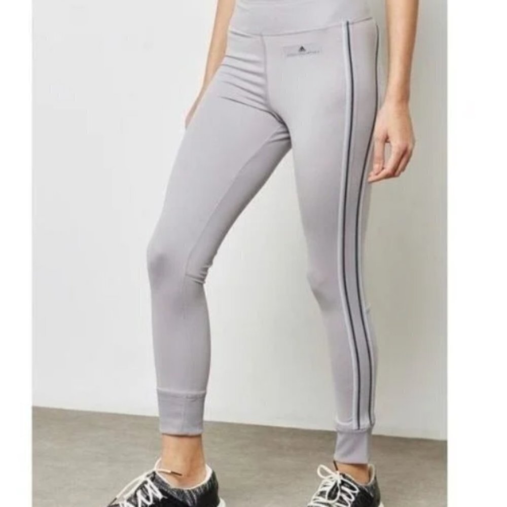 Adidas by Stella McCartney Running 3/4 Tights - Gray - Size XS
